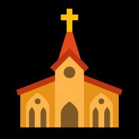 picture of church icon
